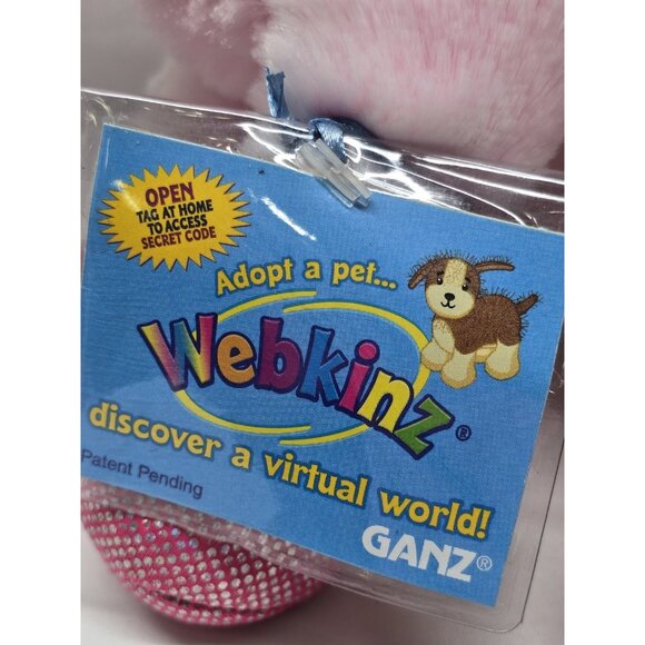Ganz Webkinz Pink Pony Plush HM117- SEALED CODE TAG - Picture 2 of 10